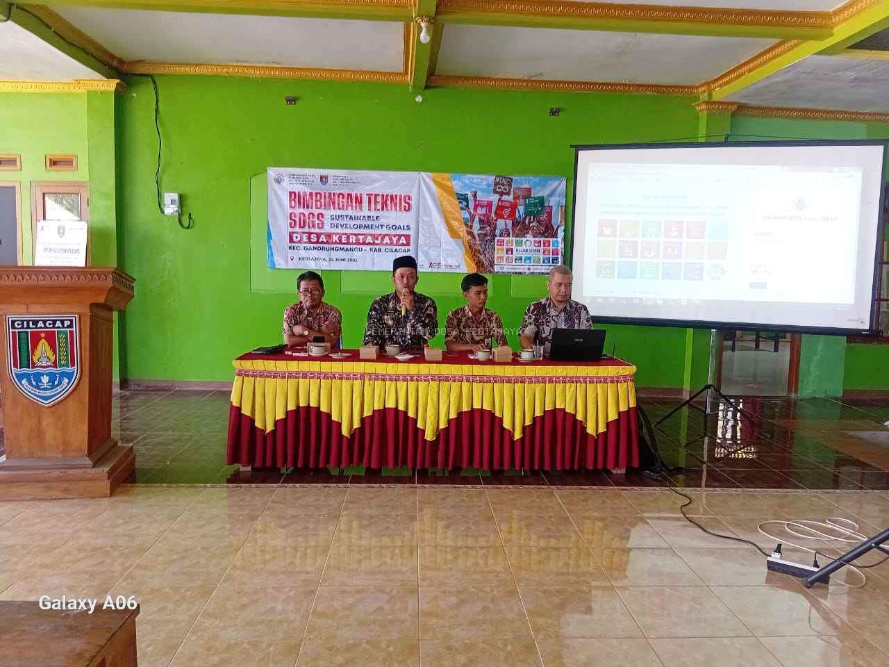 Bimbingan Teknis (BIMTEK) Petugas Pendataan dan Pemutakhiran SDGs Desa Kertajaya Kecamatan Gandrungmangu Kabupaten Cilacap